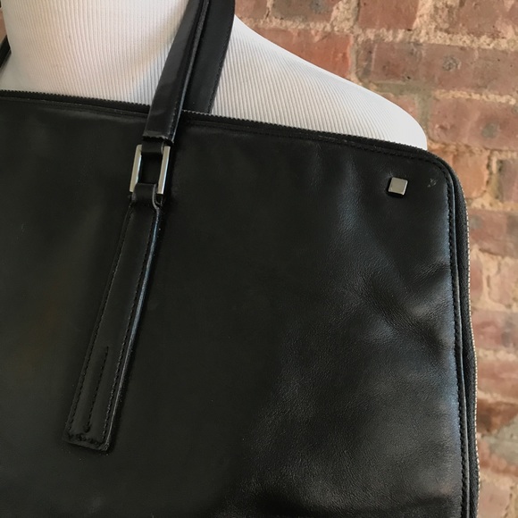 GUCCI vintage black leather bag - Picture 8 of 16